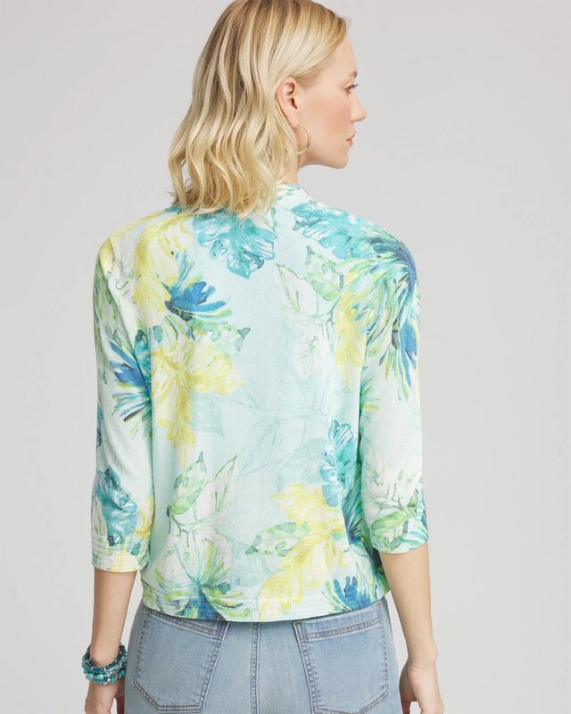 Tropical Summer Romance Short Cardigan - image 3
